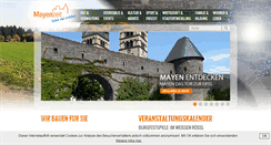 Desktop Screenshot of mayen.de